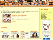 Tablet Screenshot of datensingle.nl